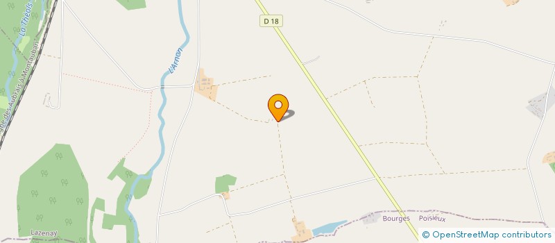 localisation de l'entreprise C T 2 S  LAZENAY