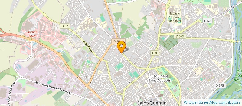 localisation de l'entreprise C T A A à SAINT-QUENTIN