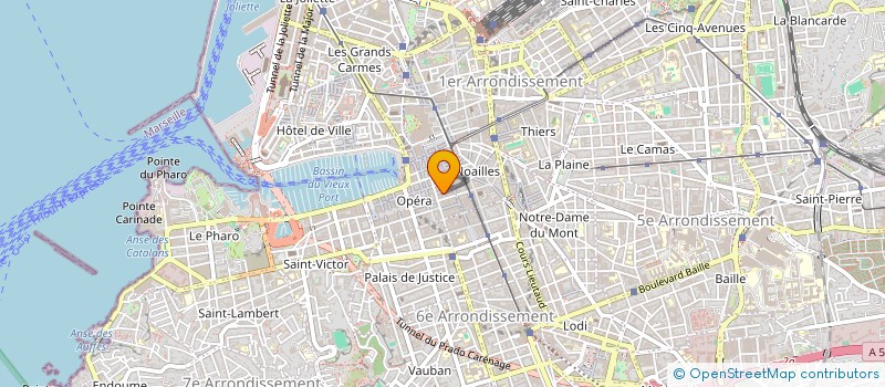 localisation de l'entreprise C-T-A-C à MARSEILLE