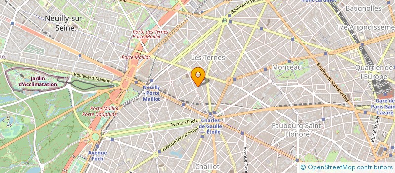localisation de l'entreprise C.T.A INTERNATIONALE à PARIS