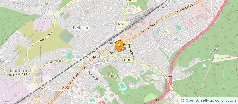 localisation de l'entreprise C.T.A.M.P 57  CREUTZWALD