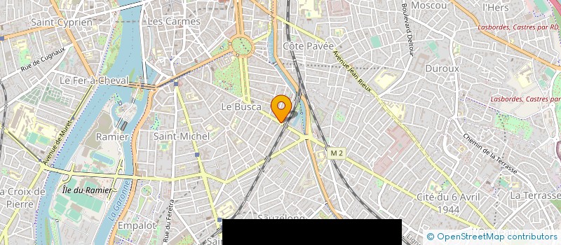 localisation de l'entreprise C.T.B. à TOULOUSE