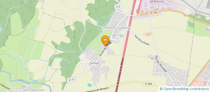 localisation de l'entreprise C T C à CHATEAU-GAILLARD