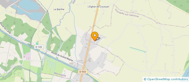 localisation de l'entreprise C T C  FOURQUES-SUR-GARONNE