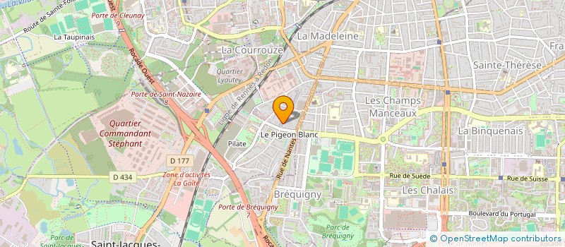 localisation de l'entreprise C.T.C. HOLDING  SAINT-PIERRE-QUIBERON