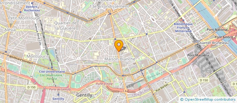 localisation de l'entreprise C.T.C. TRANSPORTS à PARIS