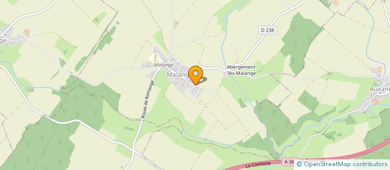 localisation de l'entreprise C.T.F. DISTRIBUTION SARL à ROMANGE