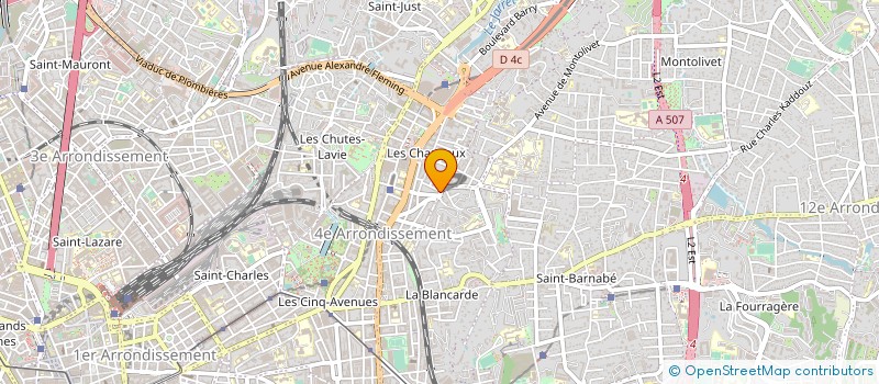 localisation de l'entreprise C T F I à MARSEILLE