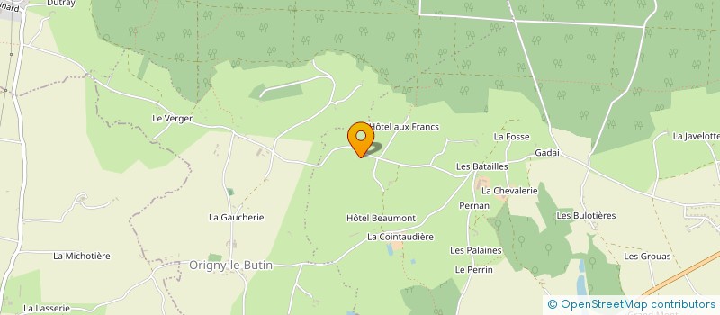 localisation de l'entreprise C.T.I. à BELFORET-EN-PERCHE