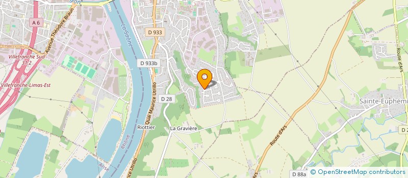 localisation de l'entreprise C.T.L. à JASSANS-RIOTTIER