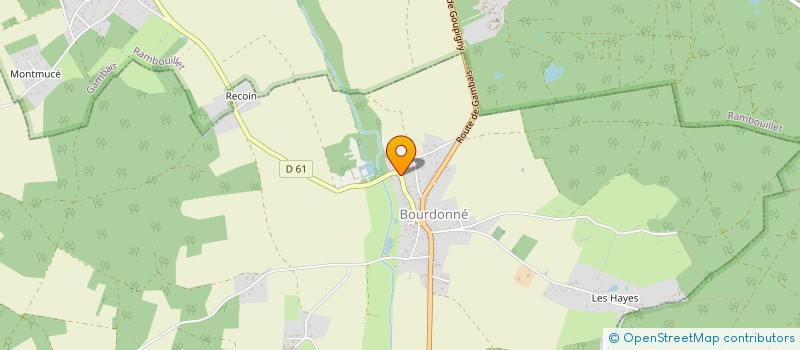 localisation de l'entreprise C.T.L.V  BOURDONNE