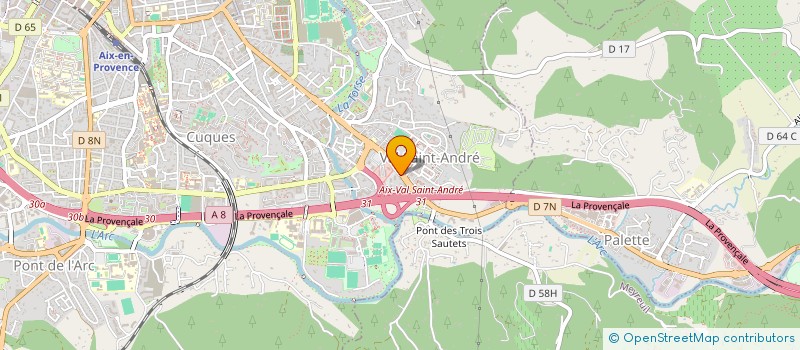 localisation de l'entreprise C T M CONTROLE TECHNIQUE MAXIMINOIS à AIX-EN-PROVENCE
