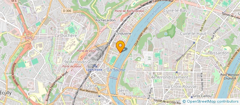 localisation de l'entreprise C T M I  LYON