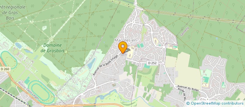 localisation de l'entreprise C.T.M.I CENTRE DE TRAITEMENT  MAROLLES-EN-BRIE