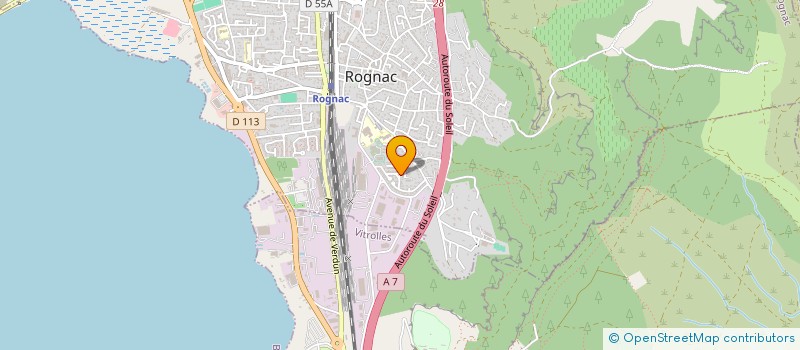 localisation de l'entreprise C.T.M.S  ROGNAC