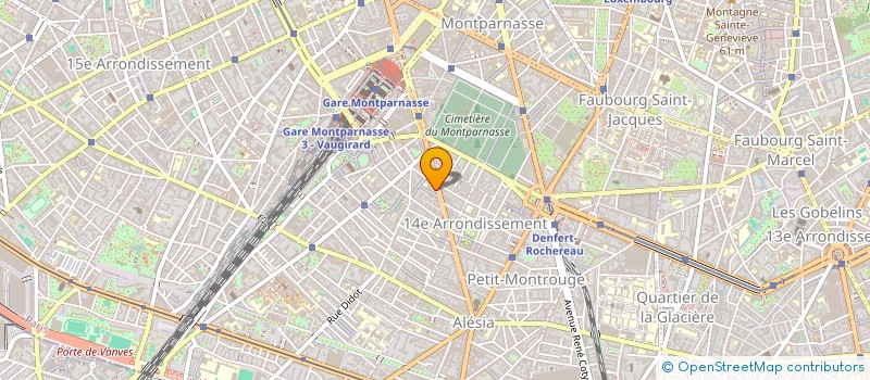 localisation de l'entreprise C.T.P  PARIS