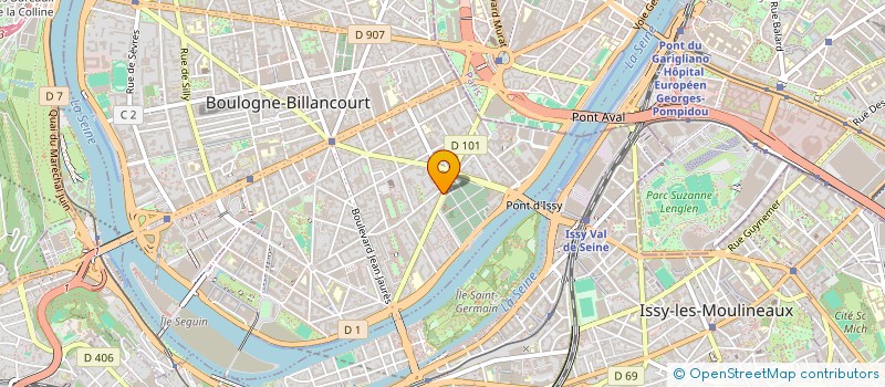 localisation de l'entreprise C.T.R FRANCE à BOULOGNE-BILLANCOURT