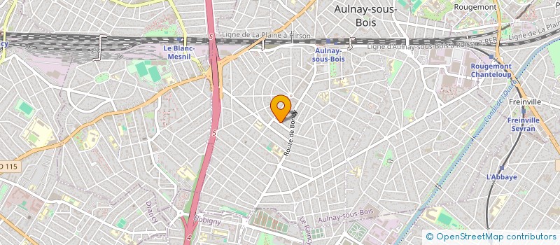 localisation de l'entreprise C.T.S EXPRESS  AULNAY-SOUS-BOIS