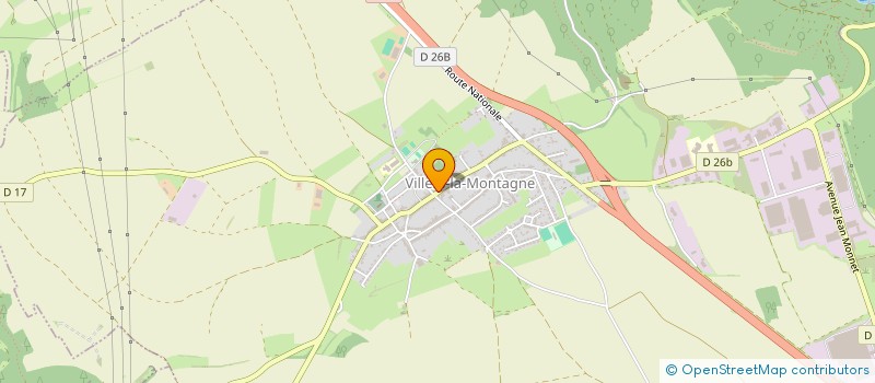 localisation de l'entreprise C.T.S.SARL à VILLERS-LA-MONTAGNE