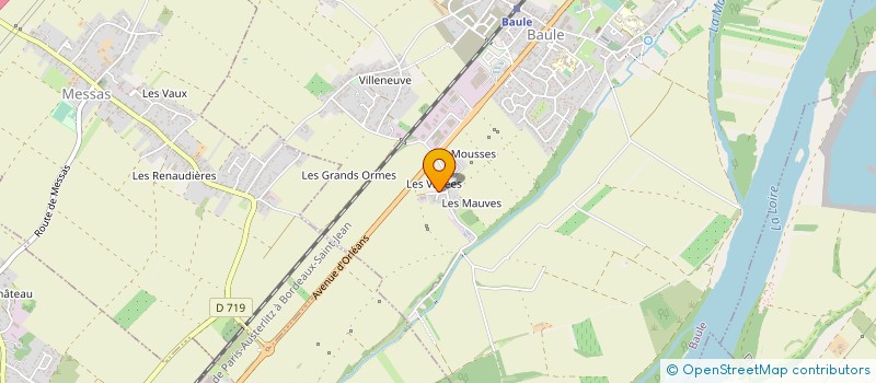 localisation de l'entreprise C T VAL DE LOIRE à BAULE