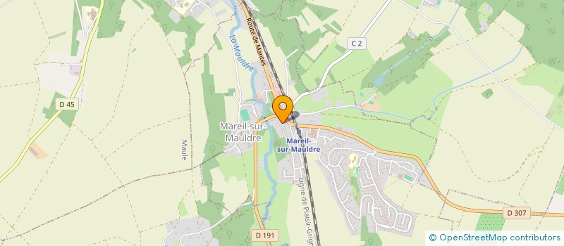 localisation de l'entreprise C.T.Z CONCEPT  MAREIL-SUR-MAULDRE