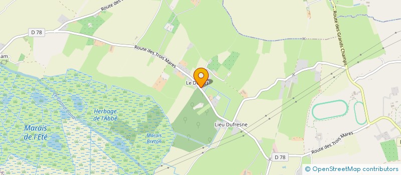 localisation de l'entreprise C & TECH  HOTOT-EN-AUGE