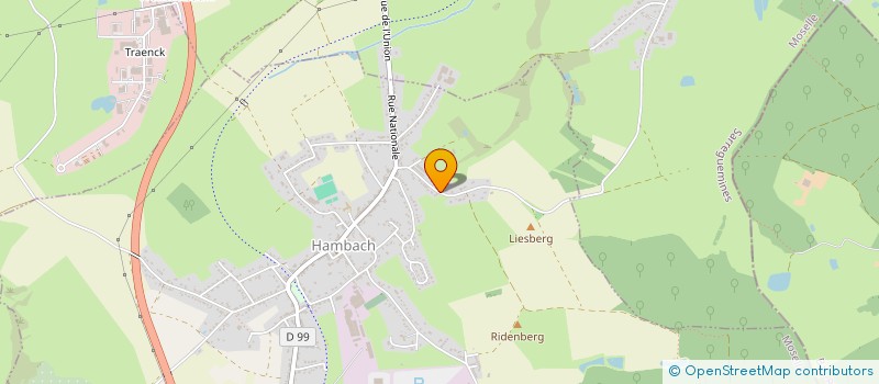 localisation de l'entreprise C TEN'DANSE  PUTTELANGE-AUX-LACS