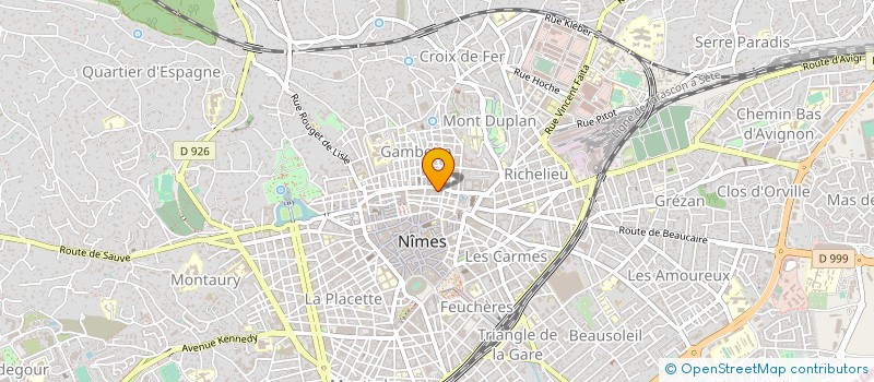 localisation de l'entreprise C.TEX à NIMES