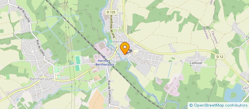 localisation de l'entreprise C.THERY  HERMES