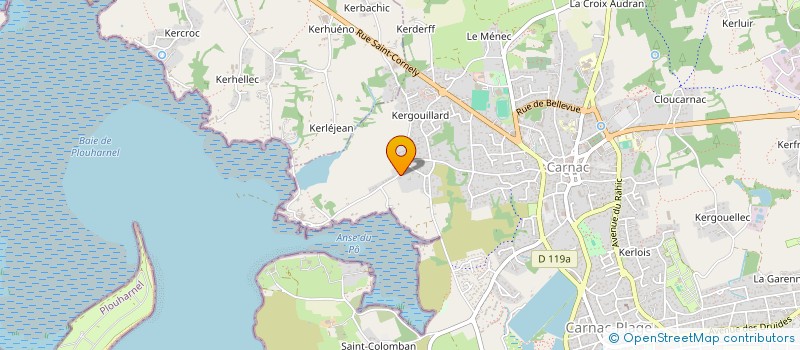 localisation de l'entreprise C-TIN  CARNAC