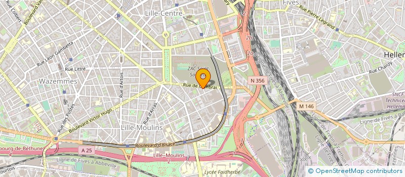 localisation de l'entreprise C TOI LA PRODUCTION  LILLE