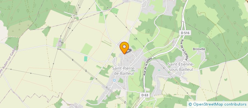 localisation de l'entreprise C TOUJOURS L'EURE  SAINT-PIERRE-DE-BAILLEUL