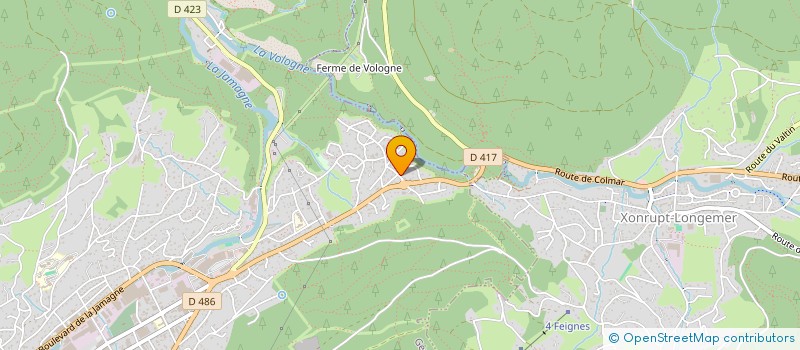 localisation de l'entreprise C'TOUT BOIS  GERARDMER