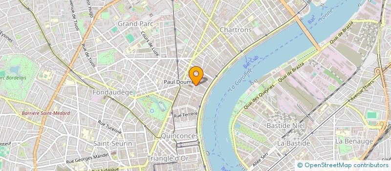 localisation de l'entreprise C'TOUT PROPRE à BORDEAUX