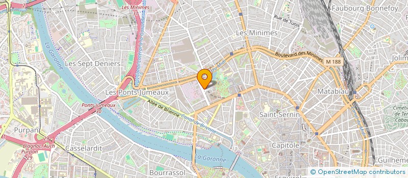 localisation de l'entreprise C TOUT VERT à TOULOUSE