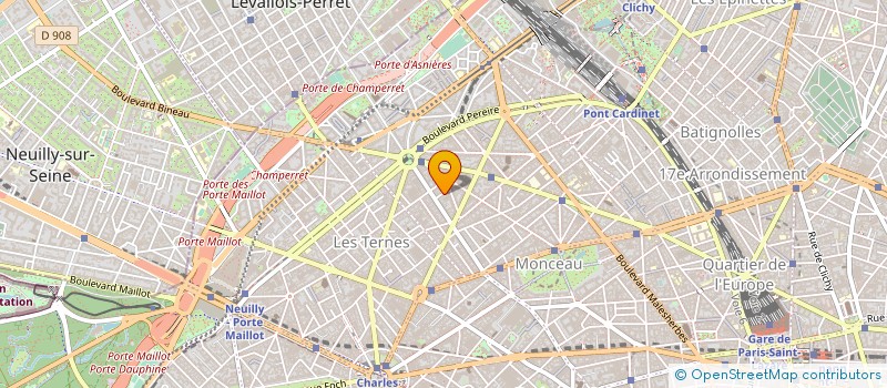 localisation de l'entreprise C. TP à PARIS