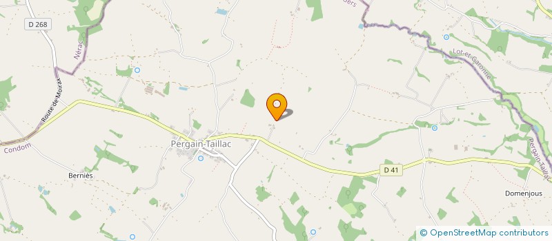 localisation de l'entreprise C TRIHY  PERGAIN-TAILLAC