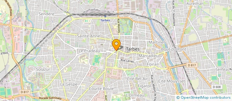 localisation de l'entreprise C TRIM IMMOBILIER à TARBES