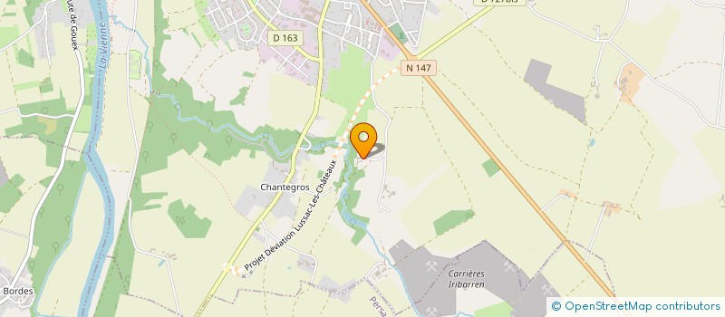 localisation de l'entreprise C.U.M.A. DE LA PETITE BLOURDE  SILLARS