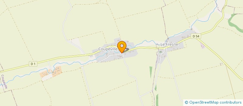 localisation de l'entreprise C.U.M.A. DU LENTILLON  COUPEVILLE