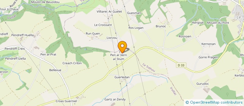 localisation de l'entreprise C.UM.A. DE GORRE BARRAZ  LOGONNA-DAOULAS