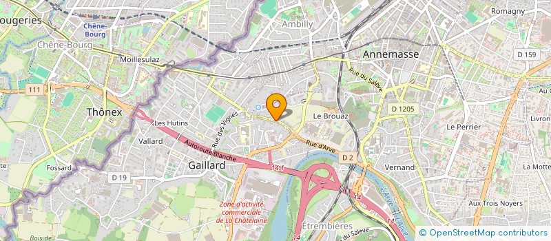 localisation de l'entreprise C UNE SOLUTION à LYON