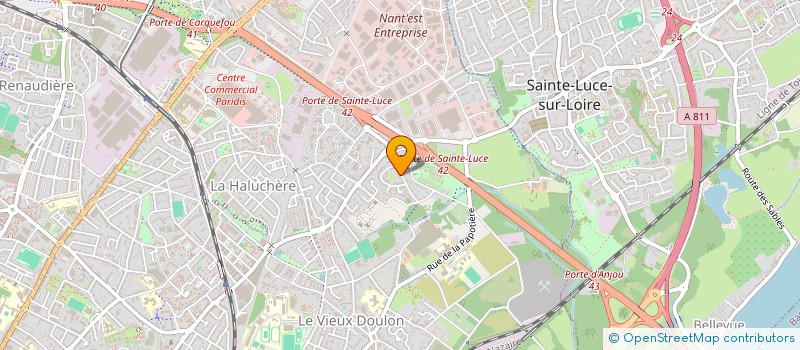localisation de l'entreprise C UR-IN ! à NANTES