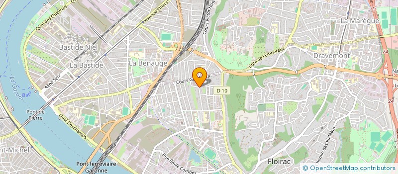 localisation de l'entreprise C-URGENT  FLOIRAC