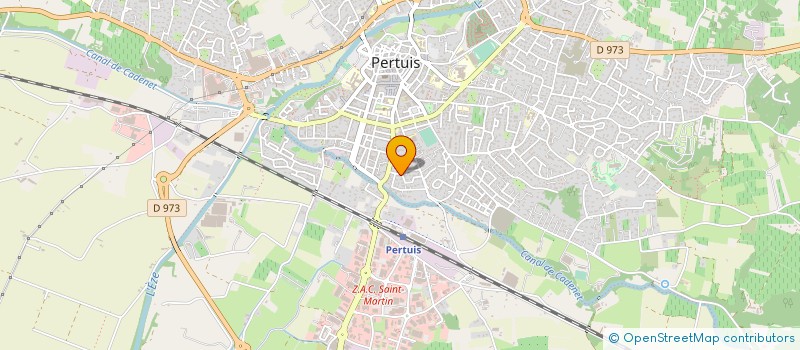 localisation de l'entreprise C V C I  PERTUIS