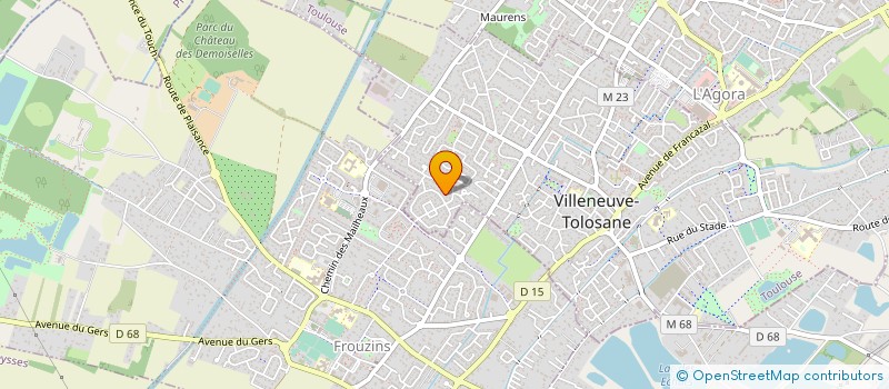 localisation de l'entreprise C.V. CAPITOULS à VILLENEUVE-TOLOSANE