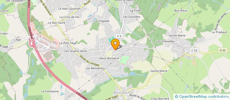 localisation de l'entreprise C.V.I. SARL à VAULRY