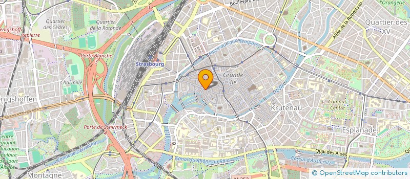 localisation de l'entreprise C.V.L. à STRASBOURG