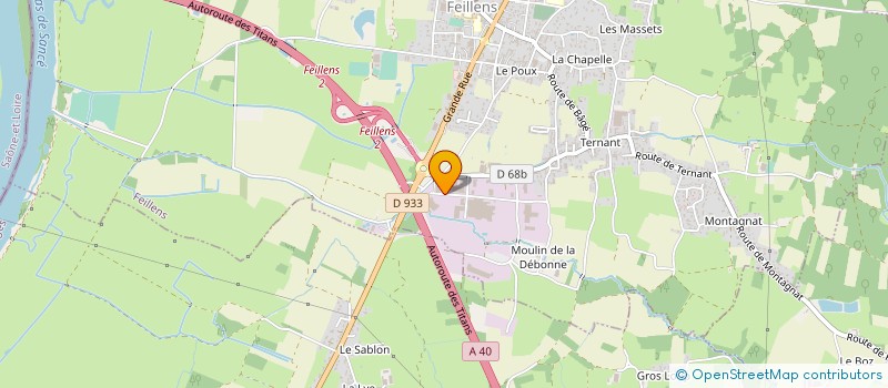 localisation de l'entreprise C V L C à FEILLENS