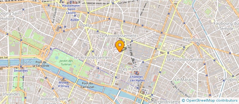 localisation de l'entreprise C.V.M.M GAUDOIN à PARIS
